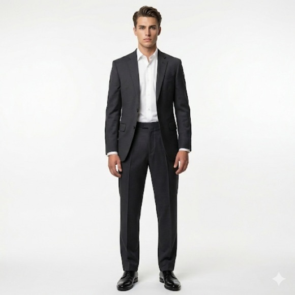 Joseph Abboud Other - Joseph Abboud Mens Wool Suit Super 100s Gray 46X Long